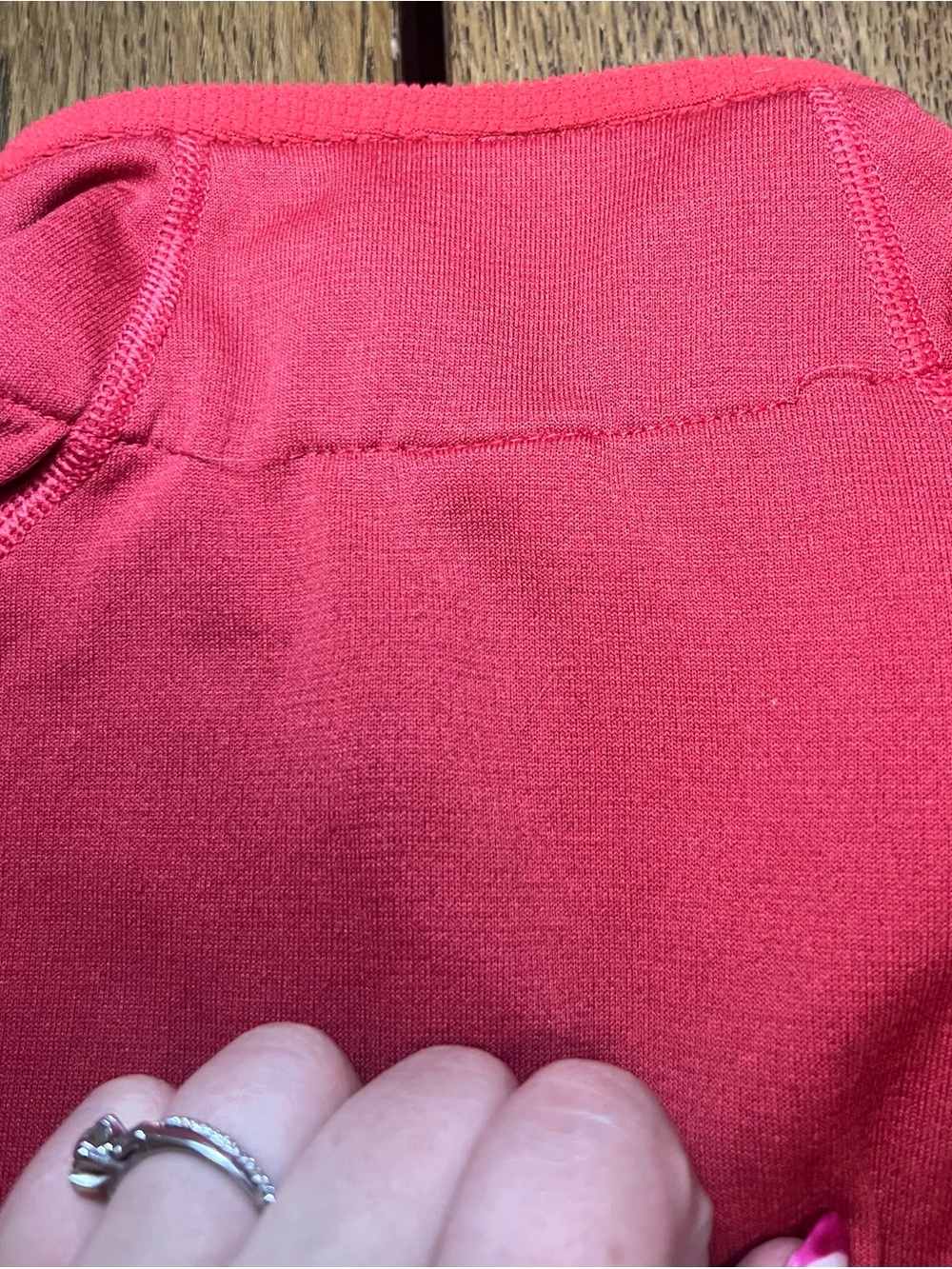 Patagonia Capilene Women’s Large 1/4 Zip Base Layer Pullover Red Women’s Size L - Picture 7 of 8